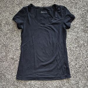 2/$20 Black V-Neck Women's T-Shirt